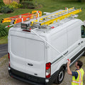 EZ GLIDE 2 EXTENDED DROPDOWN FOR MIDROOF/HIGHROOF VAN LONG LADDER DUAL DROPDOWN KIT