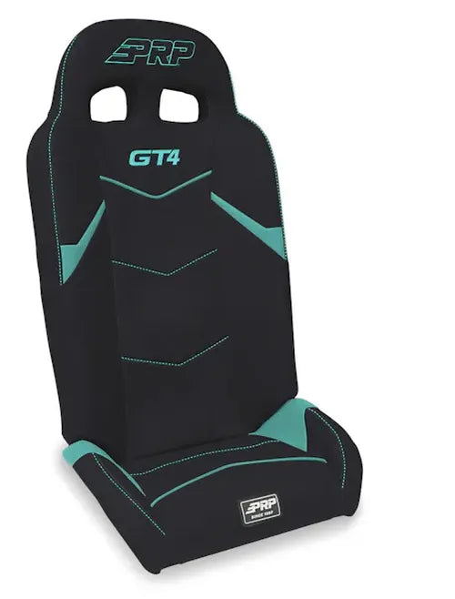 POLARIS RZR PRO XP4/R4/S4 TURBO R4 GT4 FOLD FLAT REAR SUSPENSION SEATS (PAIR) BLACK & GREEN