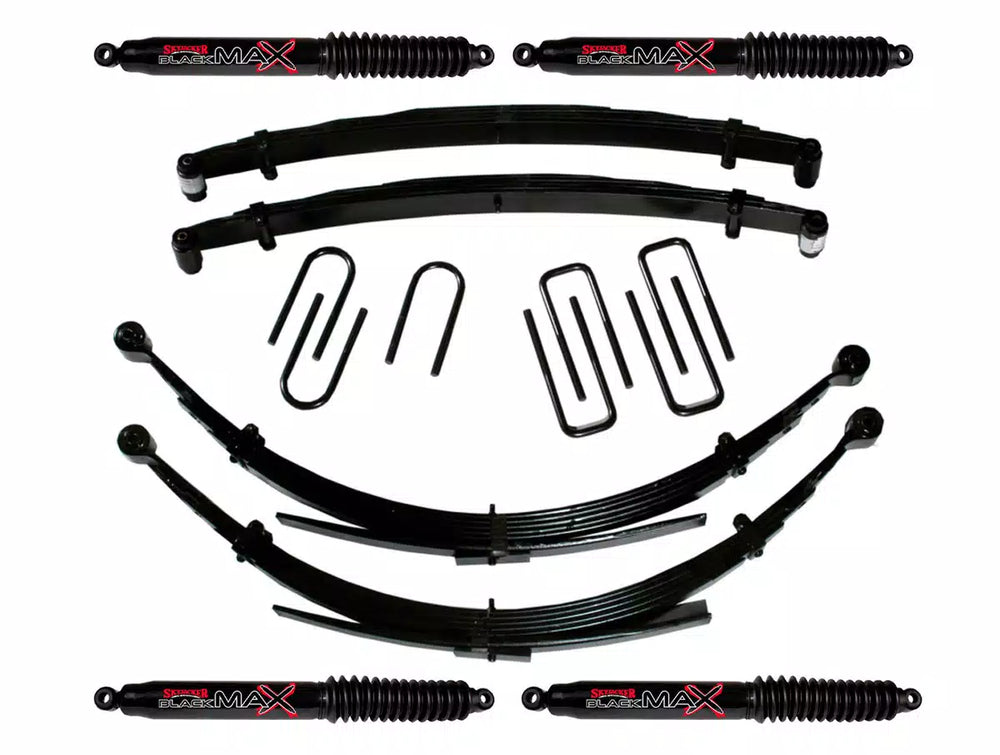 Skyjacker 4"SYS,87-91DODGE CUM,4BLK M
