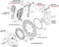 Wilwood auto part close-up