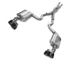 3.0 Inch Cat-Back Sport Single Side Exit Exhaust 4.0 Inch Black Tips 11-14 Silverado Sierra 2500 Cre