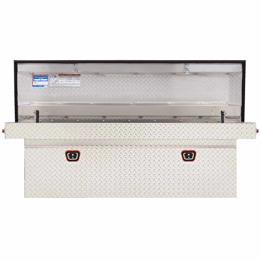 SADDLE BOX ALUM FULL DEEP CLEAR 14.2 CU FT