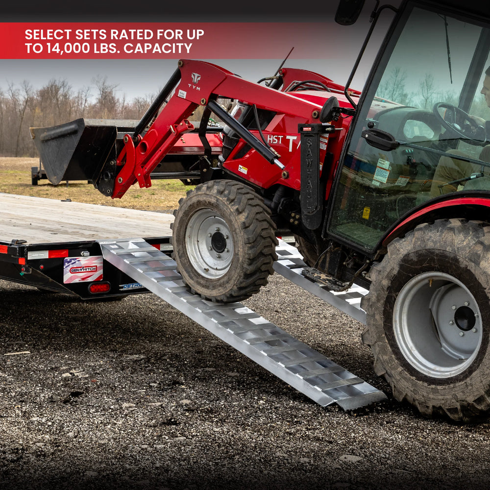 1 PAIR EXTREME DUTY 7 FOOT ALUMINUM