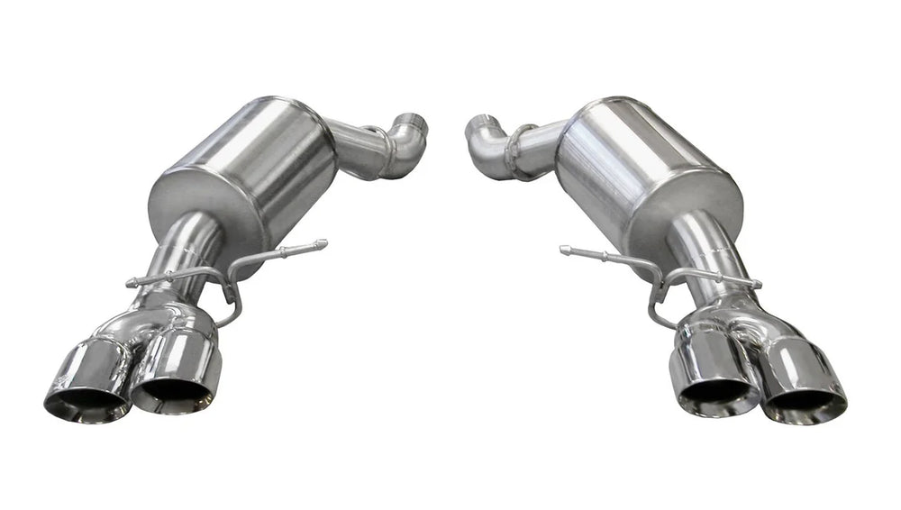 CORSA Performance polished axle-back exhaust