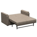 CLICKBACK SLEEPER SOFA 62IN DRIFTWOOD