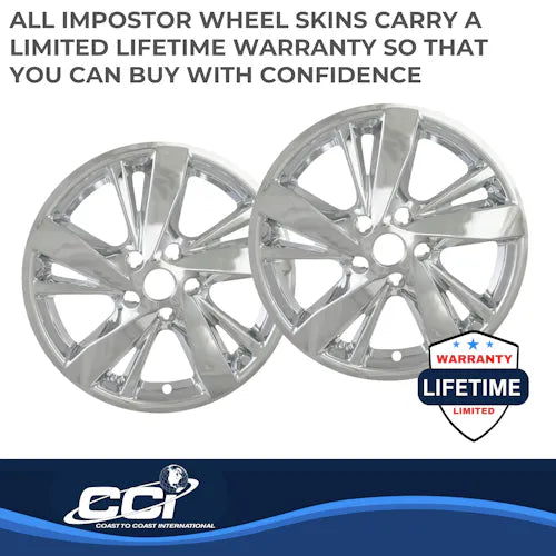 CENTER CAP; CHROME; HUBCAP KINGDOM