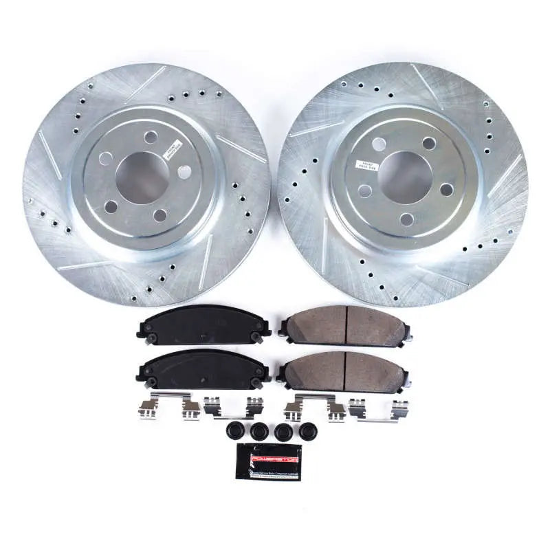 Power Stop 05-10 Chrysler 300 Autospecialty Kit w/ Calipers - Front and Rear