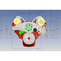 BLUEPRINT ENGINES auto part installed view