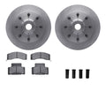 R1 Concepts Brake Rotor- Blank with Optimum Oe Pads Hdw Fits Chevrolet Express