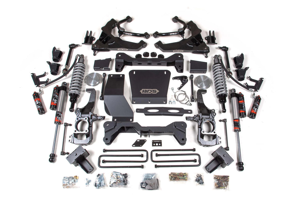 Kit: 20 GM 2500/3500 HD Front Coilover 2.5 Series R/R 6.5 Lift DSC