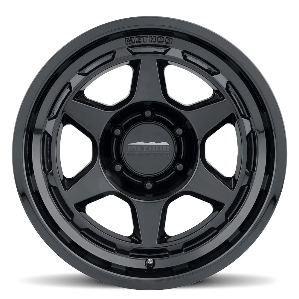 Method MR708 17x9 / -38mm Offset / 6x5.5 / 106.25mm Bore - Gloss Black Wheel