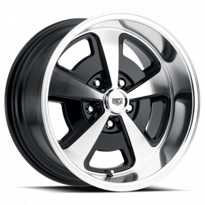 REV WHEELS 109 CLASSIC SERIES MAGNUM 18X9 5x120.65/5x4.75 +0MM OS POLISHED/BLACK