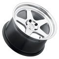 Aluminum Wheels 17x9 KNP K12H Machined Lip Hyper Silver 5x120 Bolt Pattern 35 Offset Kansei Wheels