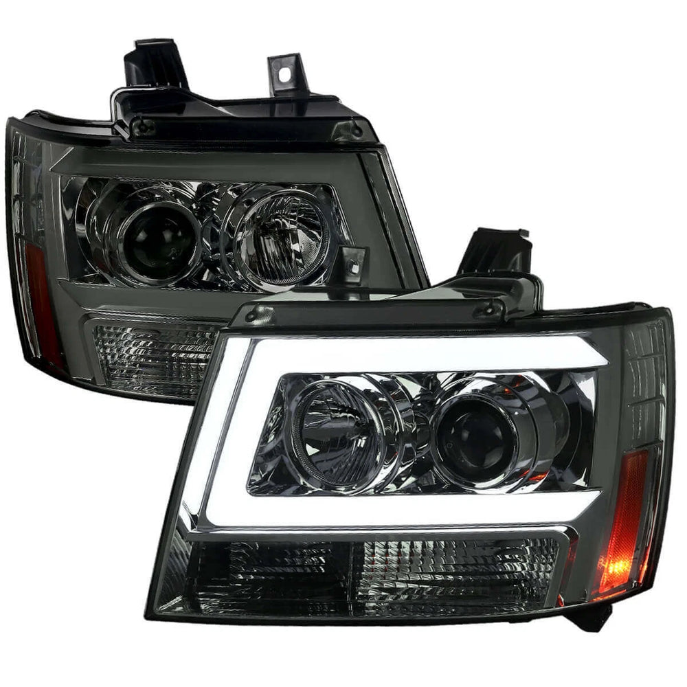 C BAR PROJECTOR HEADLIGHT SMOKE