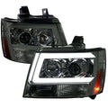 C BAR PROJECTOR HEADLIGHT SMOKE
