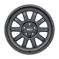 Weld black auto part