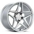 Aluminum Wheels 19x9.5 Astro K15H Hyper Silver 5x112 Bolt Pattern 22 Offset Kansei Wheels