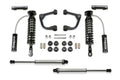 Fabtech 23-24 Chevrolet Colorado 4WD 3in UCA Kit w/ Uniballs & 2.5 Coilovers & 2.25 Dirt Logic Shock