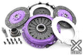 XClutch 01-06 Mitsubishi Lancer EVO VII/VIII/IX 2.0L 9in Twin Solid Carbon Clutch Kit