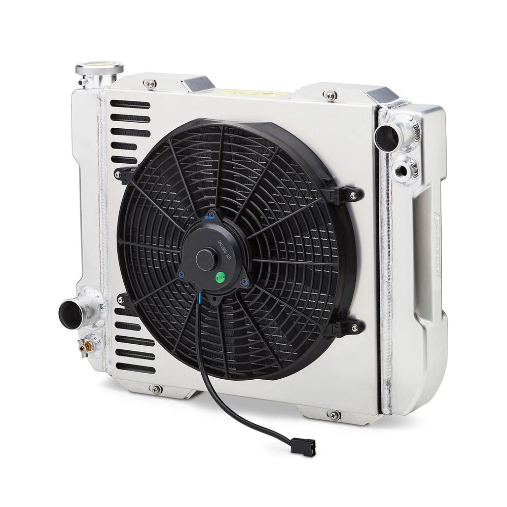 123 RADIATOR SYSTEM UNIVERSAL FORD 17IN CORE SHROUD & FAN COMPLETELY ASSEMBLED