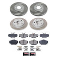 Power Stop 96-99 Ford Taurus Front and Rear Semi-Coated Rotor Kit