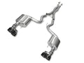 3.0 Inch Cat-Back Xtreme Dual Exhaust 4.0 Inch Black Tips 15-Present Ford Mustang GT Fastback (No Valves) 5.0L V8 Stainless Steel Corsa Performance