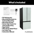 FURRION 10.2 CUFT 12V FRIDGE / FREN