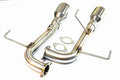Torque Solution Stainless Axle Back Exhaust: Subaru WRX 15-25 / STI 15-21