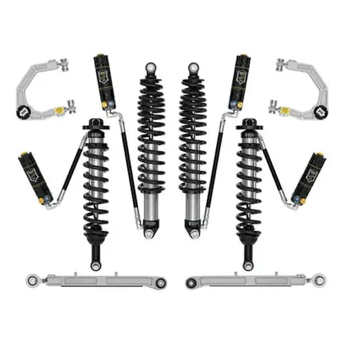 2021-2023 Ford Bronco Non-Sasquatch 3-4 Inch Lift Stage 6 Suspension System CDXS Billet Heavy Rate Rear Spring Icon Vehicle Dynamics