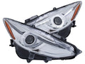 1417 MAZDA 3 PROJECTOR HEADLIGHTS PROJECTOR HEADLIGHTS W/HALO CHROME W/AMBER DRIVE/PASS