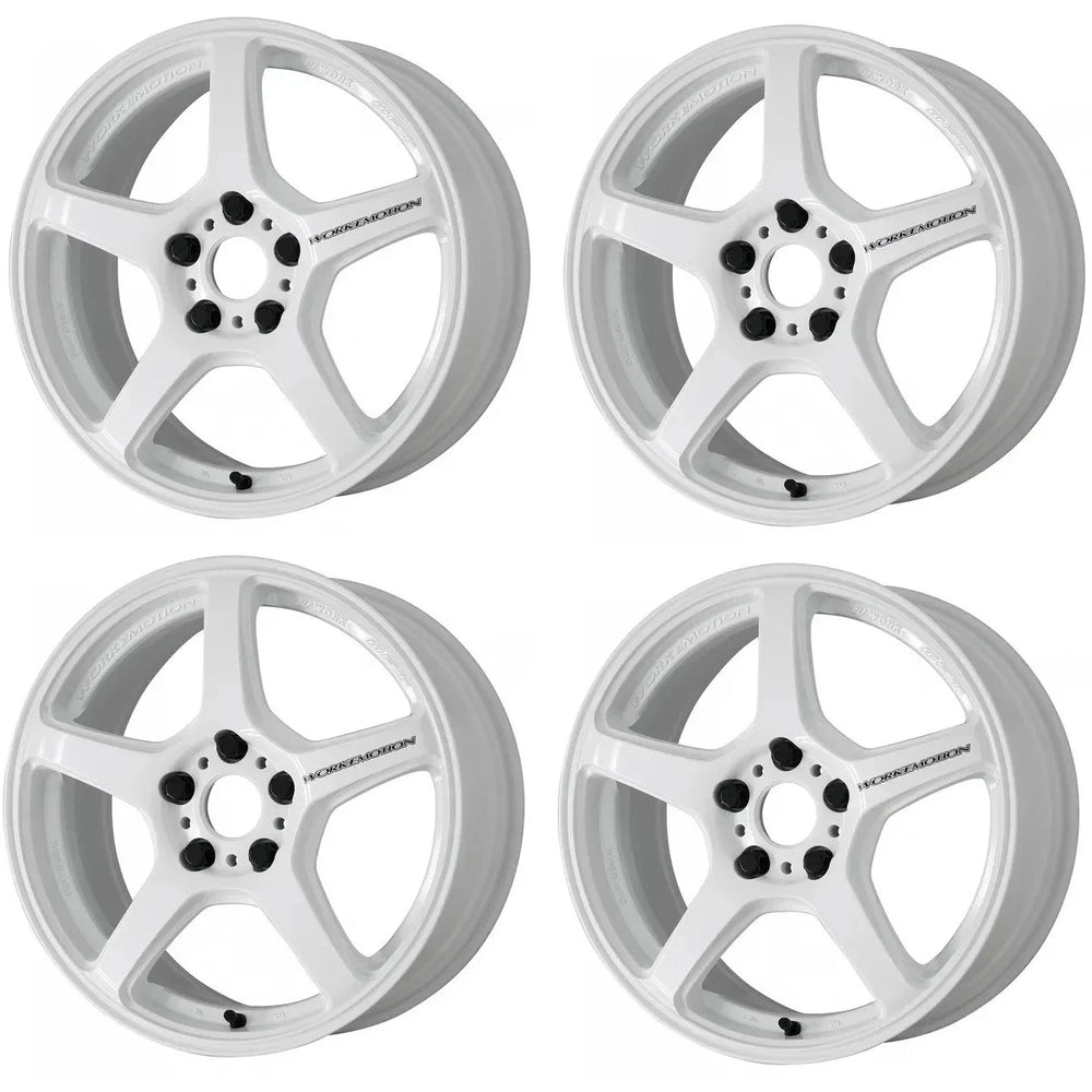 Work Wheels Emotion T5R Semi Concave 17x8 45 5x114.3 Ice White