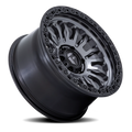 D857 20X9 8X170 M-GNMTL BLK 20MM