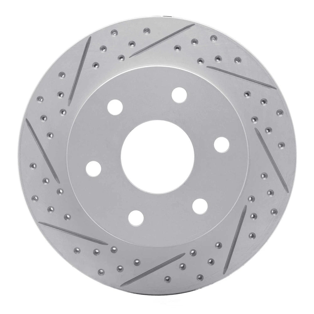 DFC 20-26 Ford Transit-350 Hd Rear Left Drilled & Slotted Geoperformance Rotor