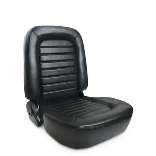 CLASSIC W/O HEADREST LOW BACK BLACK VINYL LEFT
