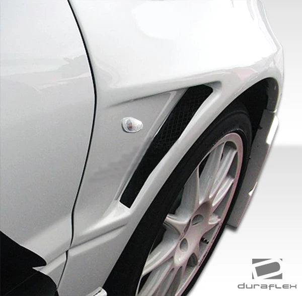 2003-2006 Mitsubishi Lancer Evolution 8 9 Duraflex MR Edition Fenders - 2 Piece
