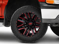 RAZOR 20x10 6x139.70 SATIN BLACK MACHINED (24 mm)