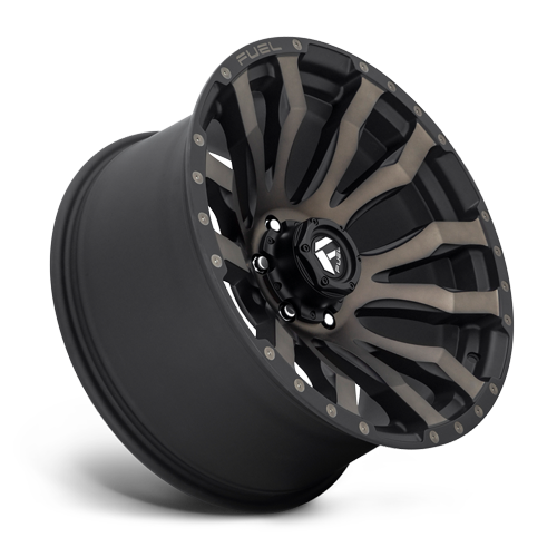FUEL WHEELS BLITZ 16X8 5X139.7 108 MBT -10 CAST ALUMINUM MATTE BLACK DOUBLE DARK TINT D67416808540