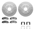 DFC 06-16 Buick Lucerne Front Geospec Rotors with 5000 Advanced Brake Pads w/Hardware