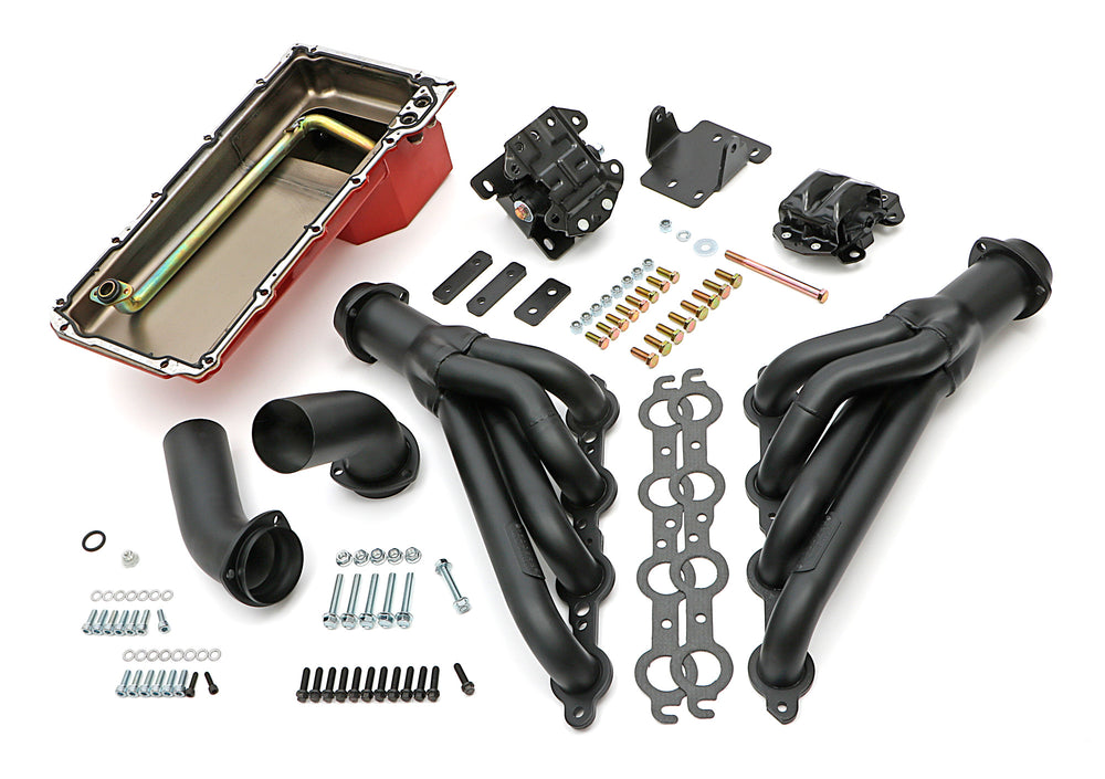 SWAP KIT;68-72 CHEVELLE W/BLK MX HD