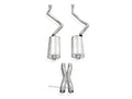 Stainless Works 2007-14 Chevy Tahoe And Yukon LT 2-1/2in Exhaust X-Pipe Chambered Mufflers Tips