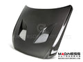 TYPE-CJ CARBON FIBER 3 INCH COWL HO