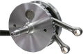 S&S Cycle 2017 M8 Models 4-1/2in Stroke Flywheel w/ Tapered Rods & Balancer Gear