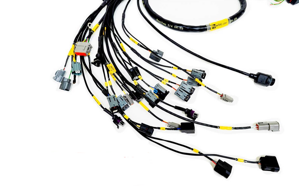 Rywire Honda K-Series (w/FuelTech 550 ECU) Engine Harness w/Chassis Specific Adapter