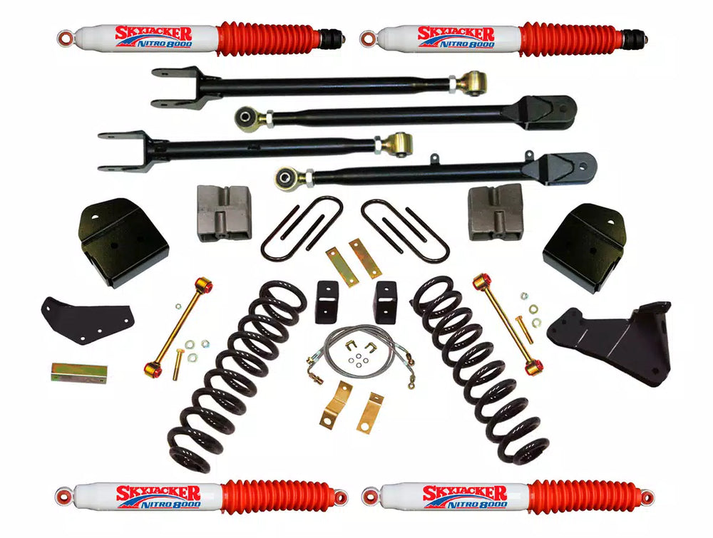 Skyjacker 4"KIT,08-10F250,GAS,4NITROS