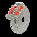 Brembo 22+ WRX (Excl EyeSight & EPB) (VB) Fr Race BBK 6Pist FRG 2pc 380x35x53a 2pc Slot TY5 - BLK HA