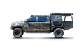 The Little Bear (2007-2021 Tundra Double Cab Roof Rack) Roof Rack Full Height (No Light Bar) Black Textured Powder Coat