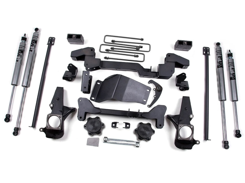 (KIT) 0110 SILVERADO/SIERRA 1500/2500/3500 HD 4WD 6IN SUSPENSION SYSTEM