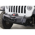JK/JL/JT Black Ops Stubby Winch Front Bumper (Black Powder Coated)