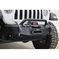 JK/JL/JT Black Ops Stubby Winch Front Bumper (Black Powder Coated)