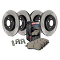 Street Axle Pack Slotted; Frt & RR